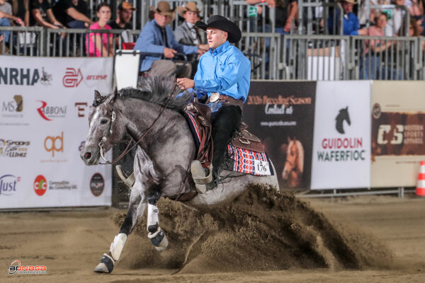 2026 NRHA European Futurity, Europe’s Only Million Dollar Reining Competition: Kompatscher Flies to Victory in the $300,000-Added Non Pro Futurity