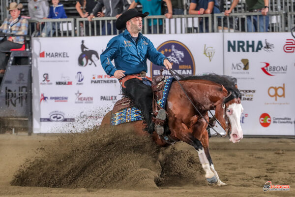 2026 NRHA European Futurity, Europe’s Only Million Dollar Reining Competition: Open Futurity Finalists for Saturday Night Are Determined